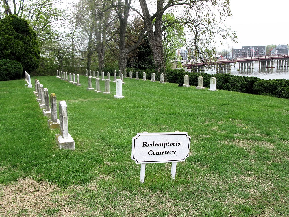 Redemptorist Cemetery at Saint Mary's, on the grounds of St. Mar